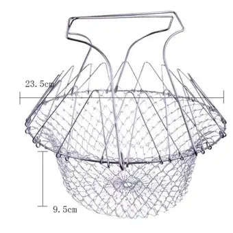 Multi Functional Foldable Rinse Basket & Drainer