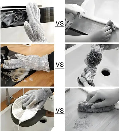 Wire Dishwashing Gloves